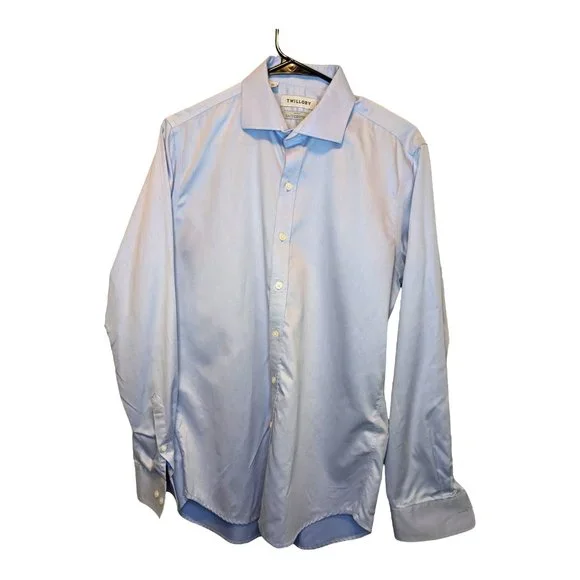 Twillory | Shirts | Twillory Mens Dress Shirt Button Up Blue Noniron Tailored Fit Size 55 | Poshmark Twillory | Shirts | Twillory Mens Dress Shirt Button Up Blue Noniron Tailored Fit Size 55 | Poshmark